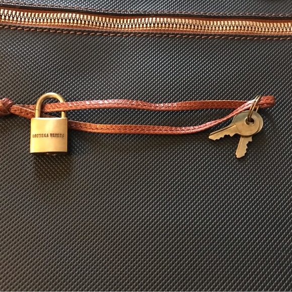 Bogetta Venetia Black & Brown Garment Bag - Picture 2 of 15